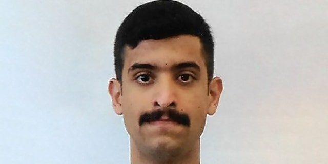 Royal Saudi Air Force 2nd Lieutenant Mohammed Saeed Alshamrani, airman accused of killing three people at a U.S. Navy base in Pensacola, Fla., is seen in an undated military identification card photo released by the FBI, Dec. 7, 2019. (FBI via Reuters)