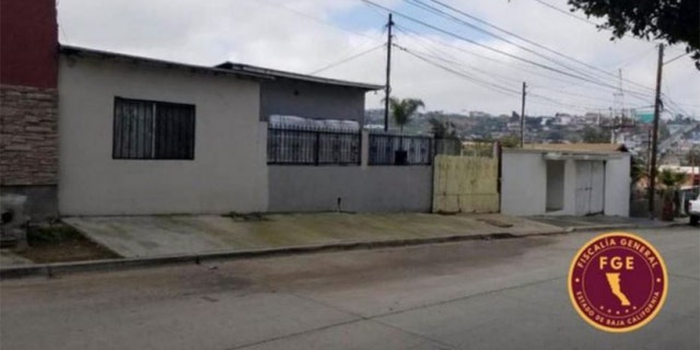 The house in Mexico where a missing California landlord and his wife were found buried, allegedly killed by their son-in-law.