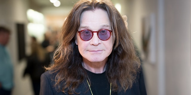 Singer Ozzy Osbourne attends the Billy Morrison - Aude Somnia Solo Exhibition at Elisabeth Weinstock on September 28, 2017 in Los Angeles, California