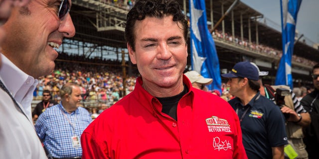 Schnatter, seen here in 2015, now claims he plans to eat 50 pizzas in 30 days, after earlier admitting to eating 40 in the same span of time.