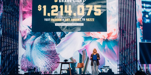 Passion co-founder Shelley Giglio announced the total students raised during Passion 2020 reaching over $200,000 more than their $1 million goal to help get the Bible translated for every person on the planet.