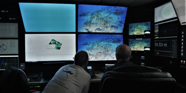 Experts revealed the plane wreck in new detail. (Scripps Institution of Oceanography at the University of California San Diego/RV Petrel/Vulcan Inc./Project Recover)