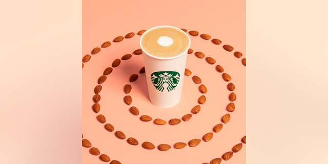 Starbucks' new Almondmilk Honey Flat White drink is described as a "coffee-forward beverage with real honey to complement the almond flavor with a touch of sweetness.”