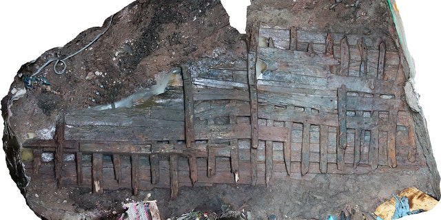 Photo of the wreck. (Vrak - Museum of wrecks, National Maritime and Transport History Museums)