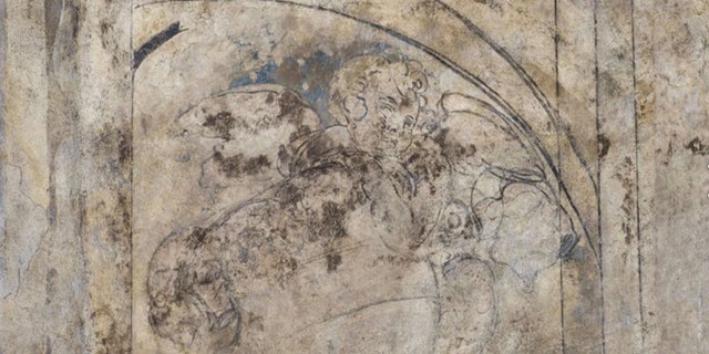 A detail from the mural, which is believed to be the work of Albrecht Dürer. (BDA/BDA Irene Dworak)