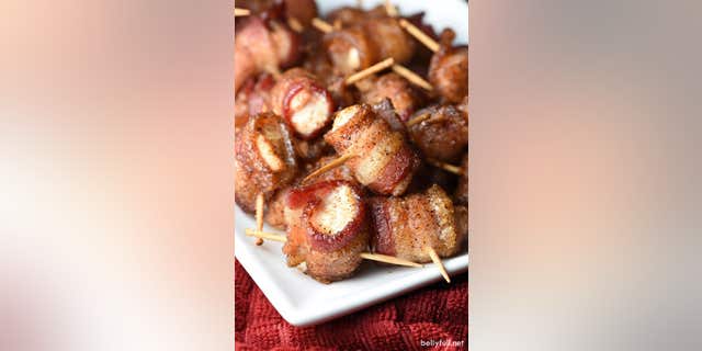 Bacon Wrapped Chicken Bites