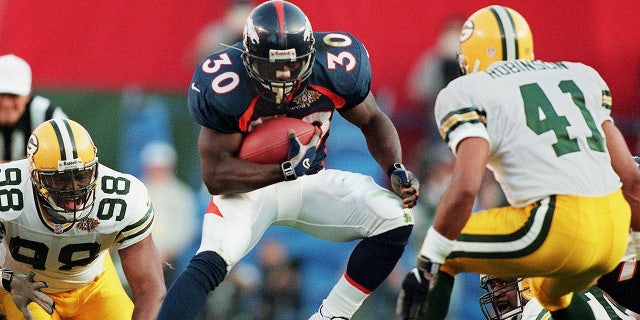 Terrell Davis is one of the best running backs to play in a Super Bowl. (DON EMMERT/AFP via Getty Images)