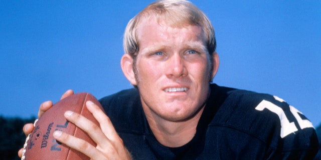 Steelers quarterback Terry Bradshaw threw four touchdown passes in Super Bowl XIII.
