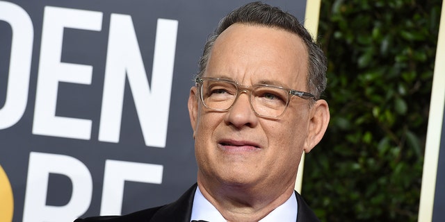 Tom Hanks arrives at the 77th annual Golden Globe Awards at the Beverly Hilton Hotel on Sunday, Jan. 5, 2020, in Beverly Hills, Calif.