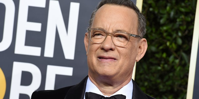 Tom Hanks arrives at the 77th annual Golden Globe Awards at the Beverly Hilton Hotel on Sunday, Jan. 5, 2020, in Beverly Hills, Calif.