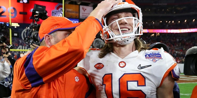 Trevor Lawrence's popularity has exploded. (AP Photo/Ross D. Franklin, File)
