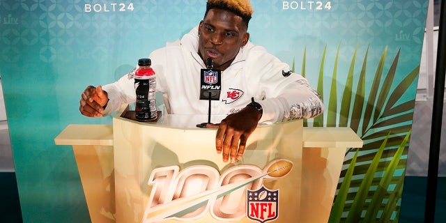 Kansas City Chiefs' Tyreek Hill. (AP Photo/David J. Phillip)