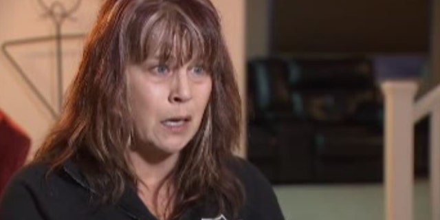 Vikki Seifert, pictured, believes that her pup was crushed to death by a grooming table at PetSmart.