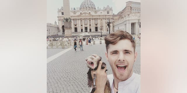 Charlie Hammerton, 25, was grieving following the deaths of his best friend, mother and adopted mom in just a year when he decided to sell his items and travel the world.