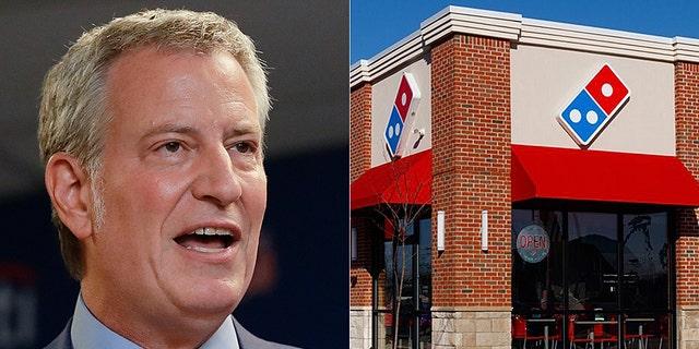 "I’m sorry this corporate chain exploited you — stick it to them by patronizing one of our fantastic LOCAL pizzerias," de Blasio tweeted on Wednesday.