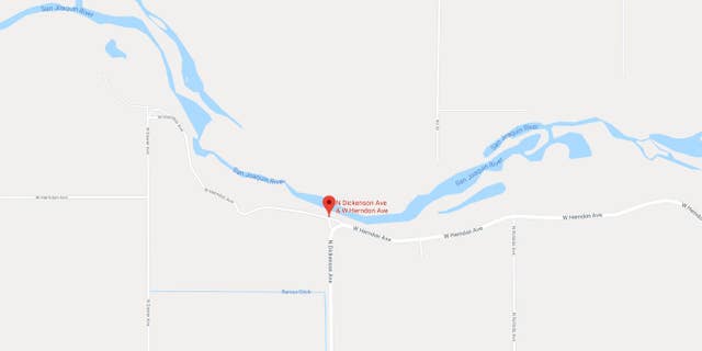 First responders were called out to the river at the intersection near Dickenson and Herndon