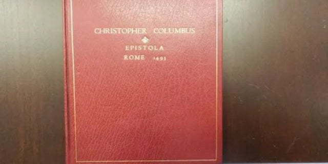 Investigators said they have recovered a letter dating back to 1493 written by Christopher Columbus. The letter had been stolen from a library in Italy.