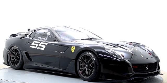 The Ferrari 599xx is not legal to drive on the street.