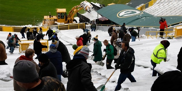 Just last month the Packers made a similar plea to help clear the field ahead of the Dec. 2 Washington Redskins game.
