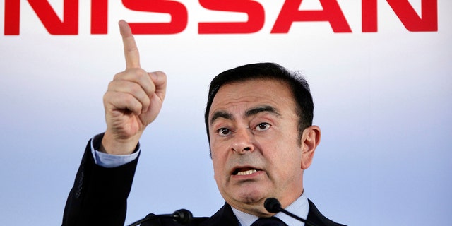 Ghosn, the former CEO of Nissan, was awaiting trial in Japan on financial misconduct charges. (AP Photo/Koji Sasahara, File)