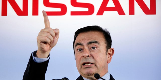 Ghosn, the former CEO of Nissan, was awaiting trial in Japan on financial misconduct charges. (AP Photo/Koji Sasahara, File)