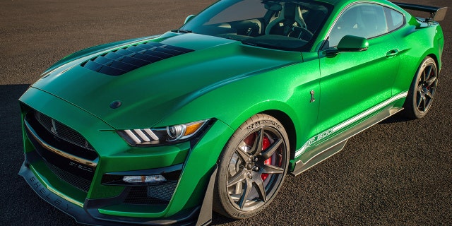 1.1 million 2020 Ford Mustang Shelby GT500 is very green