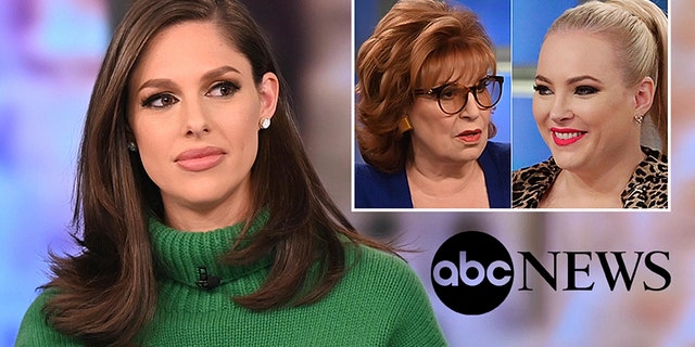 Abby Huntsman’s sudden exit from “The View” has resulted in various narratives being planted across multiple publications. (Jenny Anderson/ABC via AP)