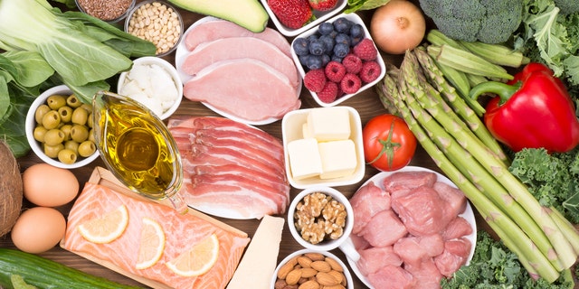 A ketogenic diet encourages the consumption of healthy fats, including avocados, olives, fish, nuts and more.