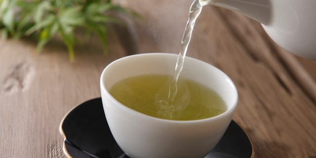 Drinking green tea, said Jones, not only can help prevent cancer — it has antiviral and antibacterial properties as well. 