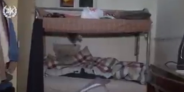 Israeli police have released footage showing the conditions inside the housing complex.