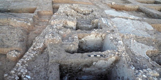 Collecting vat, dating to the Persian period. (Credit: Idan Jonish, Israel Antiquities Authority