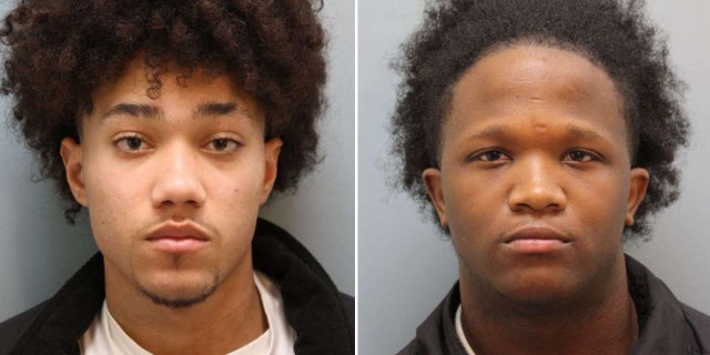 Davis, left, and Cannady were arrested without incident following a short pursuit, deputies said.