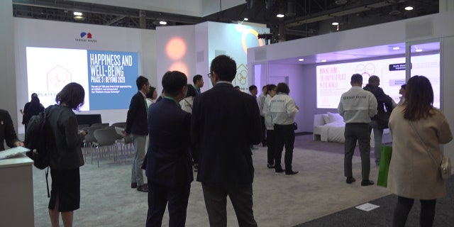 Sekisui House booth at Sands expo center at CES 2020. (Stephanie Bennett/Fox News)