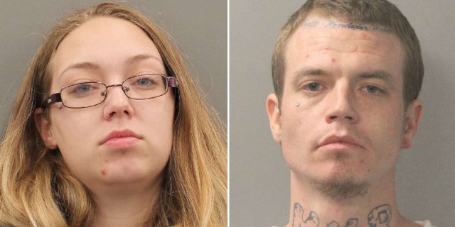 Cook and Blue were charged with child abandonment after deputies said they left their toddler inside an unlocked, running car while they gambled inside a gas station.