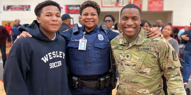 "She made everything amazing in my life. She tries her best,” the soldier commented of his close relationship with his mom.