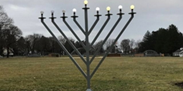 US News The menorah was located at the Mendham Borough Park on Park Avenue in Mendham, N.J. and knocked over sometime on Thursday night or Friday morning, according to officials.