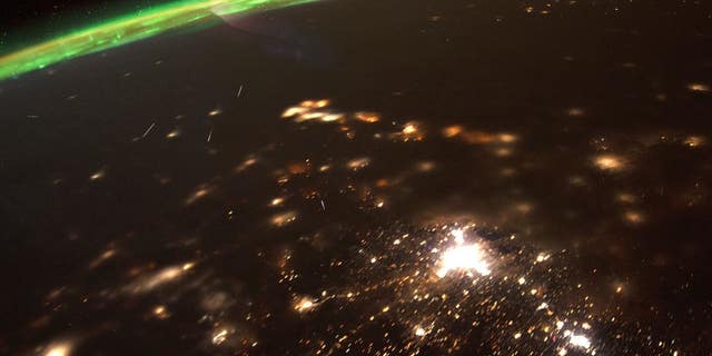A NASA astronaut captured the image above.