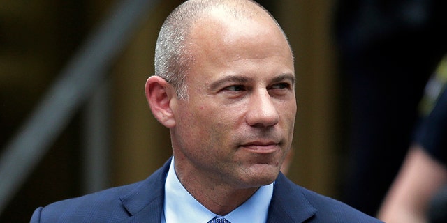 California lawyer Michael Avenatti leaves a court in New York in May 2019 after a hearing. (AP)