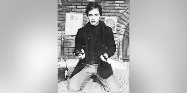 Sal Mineo rehearsing for his play "P.S. Your Cat is Dead."