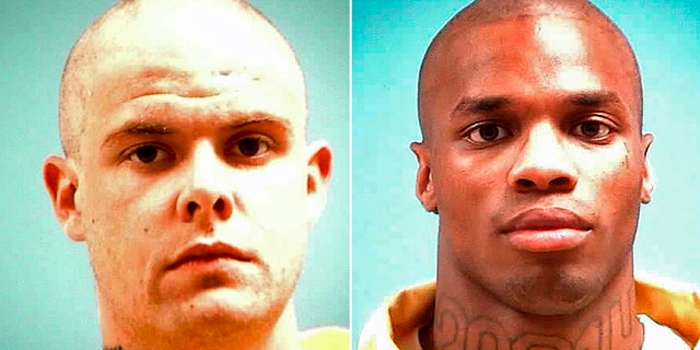 Gregory Emary, left, and Walter Gates, two of the inmates killed inside prisons in Mississippi this week. (AP/Mississippi Department of Corrections)