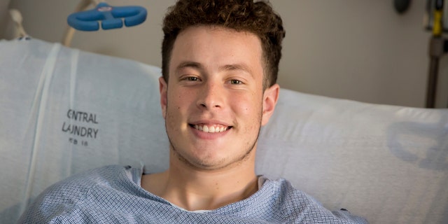 Stacy-Alcantara isn't expected to need any amputations, doctors said. (Jen Pilgreen/University of Utah Health via AP)