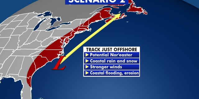 Nor'easters that track just off the coast can bring heavy snow to the major cities along the Interstate 95 corridor.