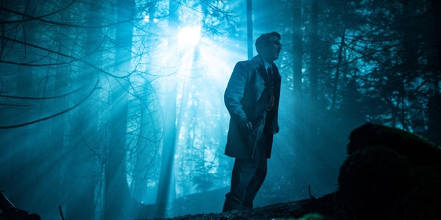 Aidan Gillen returns in the second season of "Project Blue Book," as UFO investigator Dr. J. Allen Hynek. (Image: © Photo by Eduardo Araquel/HISTORY Copyright 2020)