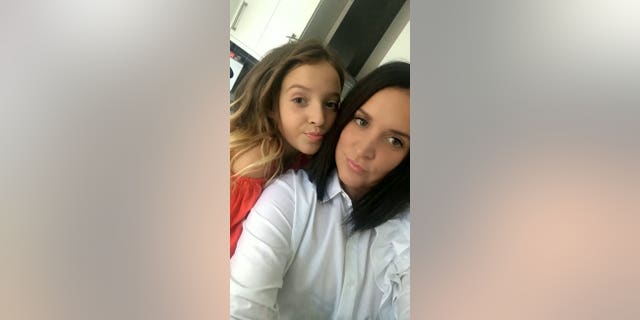 Kiah Stone-Richards (left) in happier times.