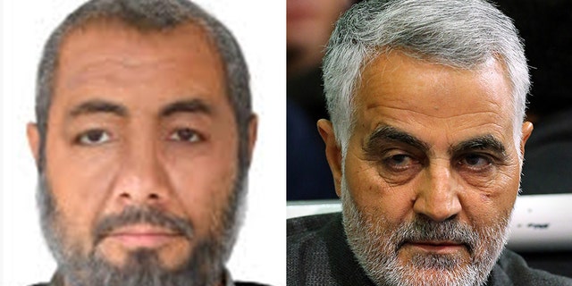 U.S. Special Operations forces tried to kill Iran Revolutionary Guards Quds Force financier Abdul Reza Shahla’i, left, in Yemen the same night Gen. Qassem Soleimani was taken out in Iraq, but they failed, a senior U.S. official tells Fox News.