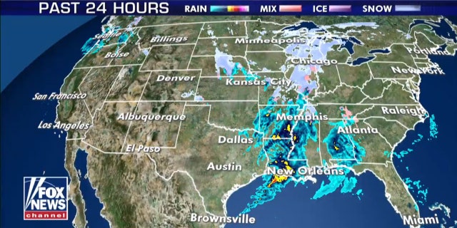 An extended period of wintry weather is impacting the Midwest through the weekend.