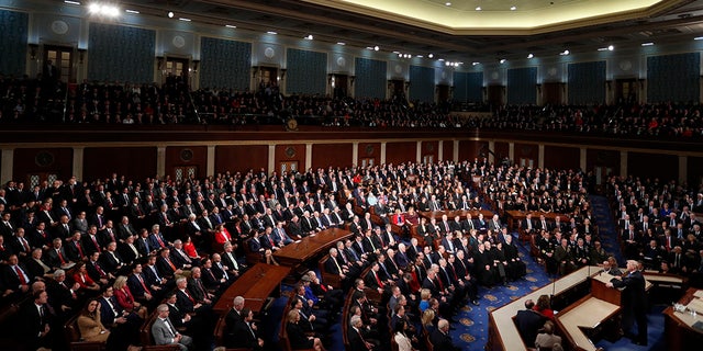 President Donald Trump delivers his State of the Union address to a joint session of the U.S. Congress in 2018. REUTERS/Jonathan Ernst