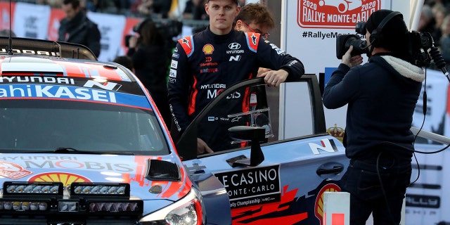Tanak was competing in his first race for Hyundai.