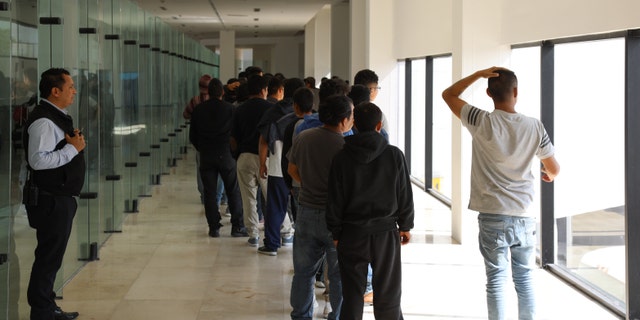 Mexican migrants are returned to the Mexican interior. (U.S. Customs and Border Protection photo by Jerry Glaser)