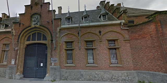 The exterior of Turnhout prison near Antwerp, where Oualid Sekkaki escaped in December.